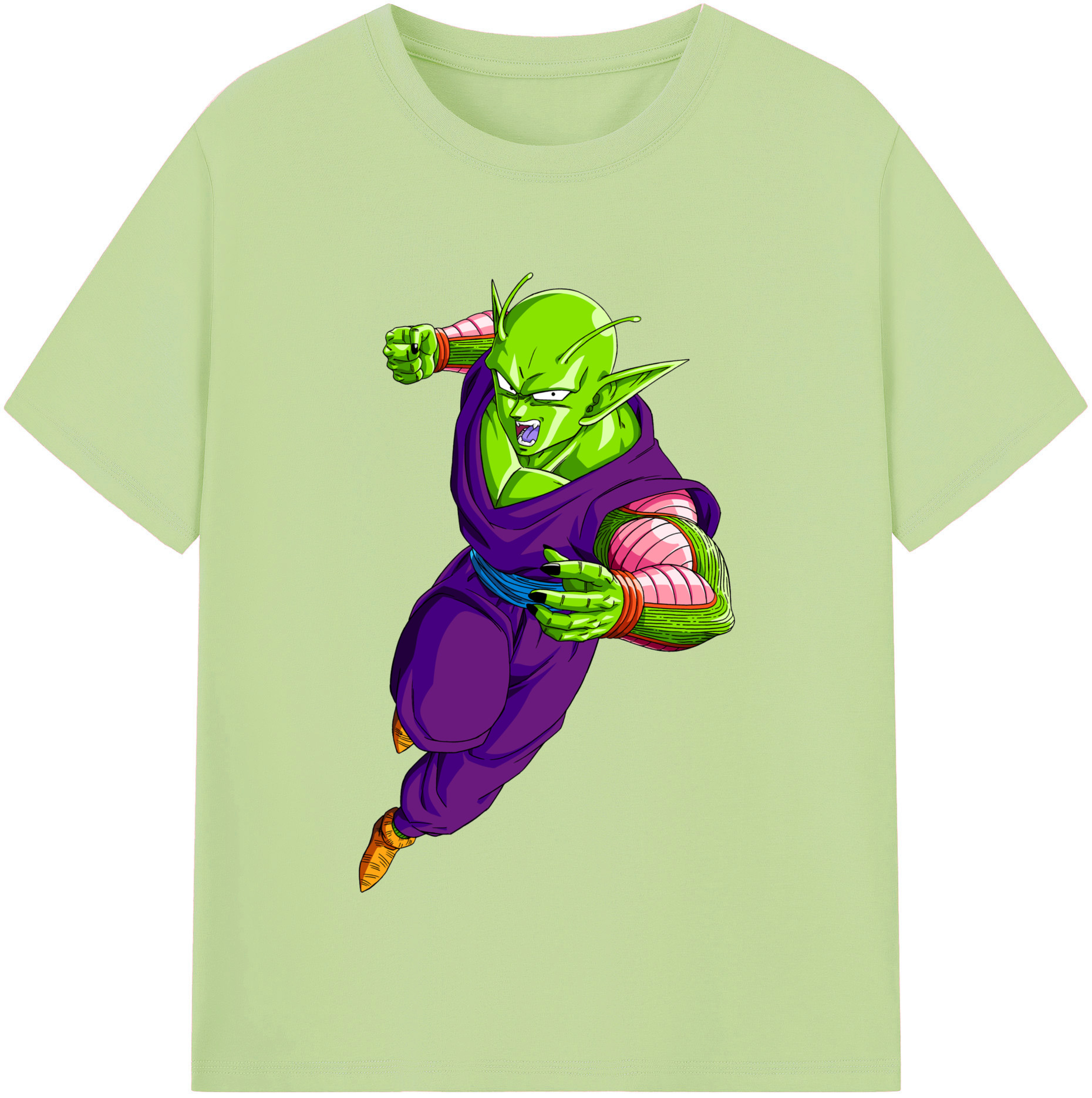 （画像用） ドラゴンボール ピッコロ DRAGON BALL Piccolo 綿100％半袖Tシャツ（フロントプリント）